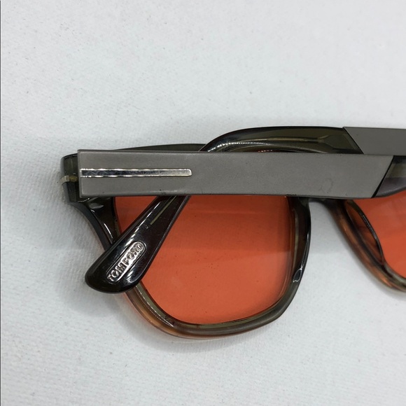 Tom Ford TF 5372 Eyeglasses 5372 098 Frame WIDE FIT 52-16-145 Olive Havana - Picture 5 of 12